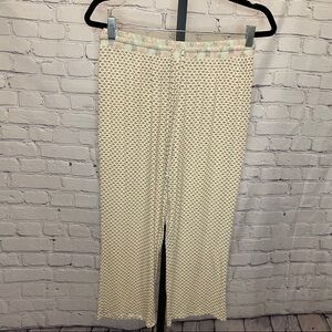 Muk Luk Tan Printed lounge Sleep Pants